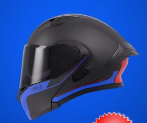 casco pulse phantom abatible