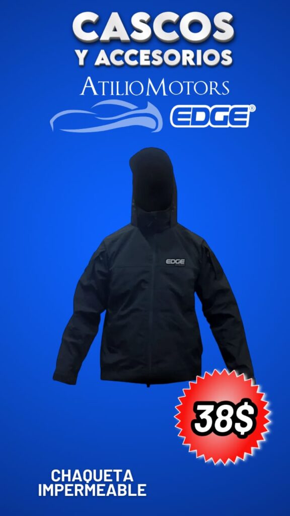 chaqueta impermeable edge